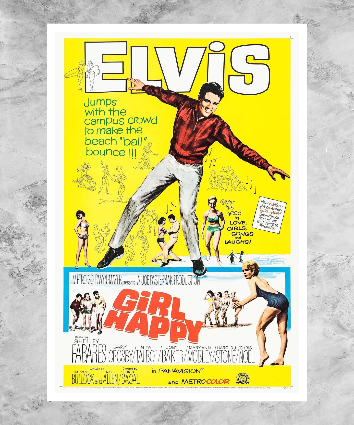 Girl Happy Poster