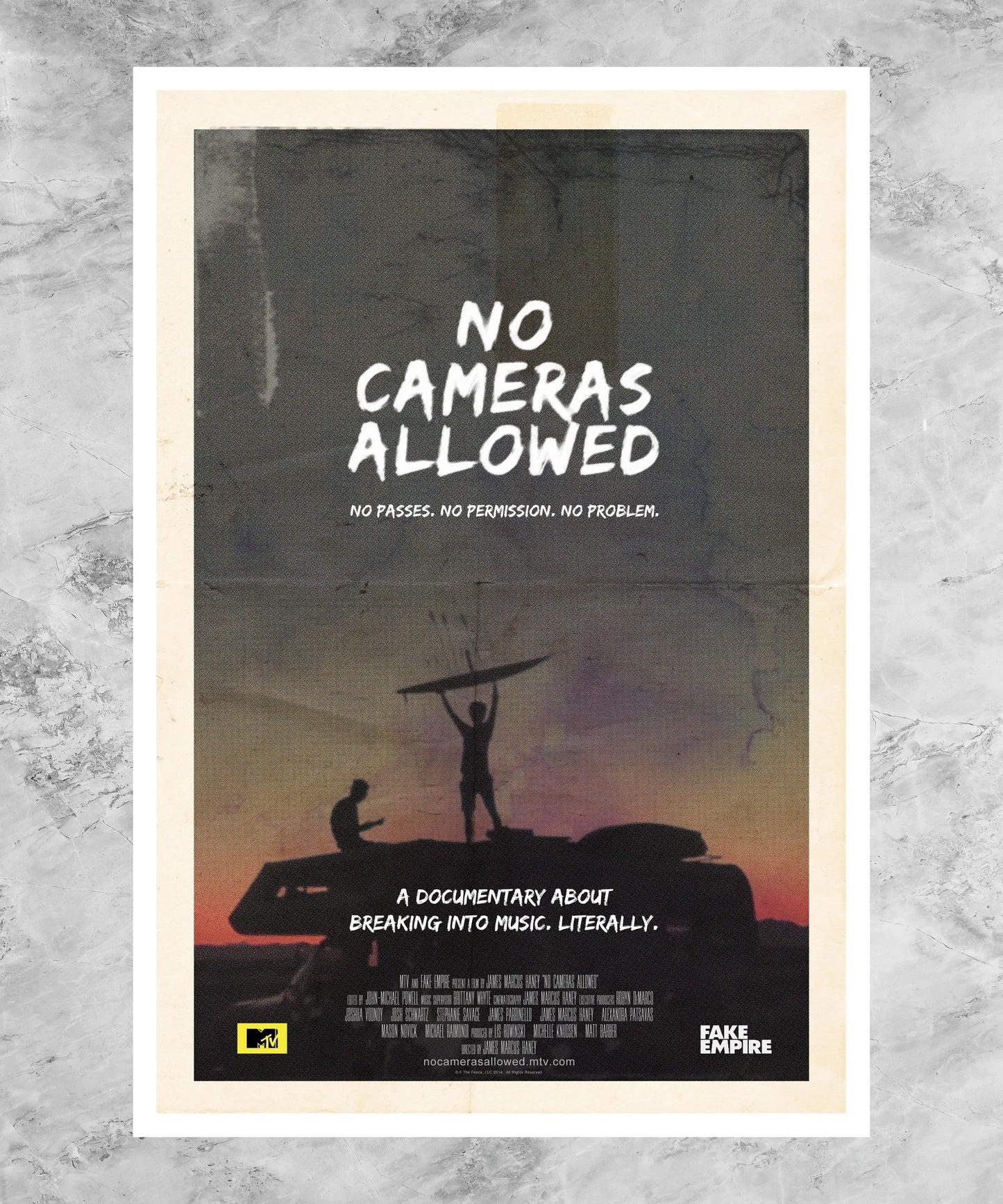 No Cameras Allowed Poster