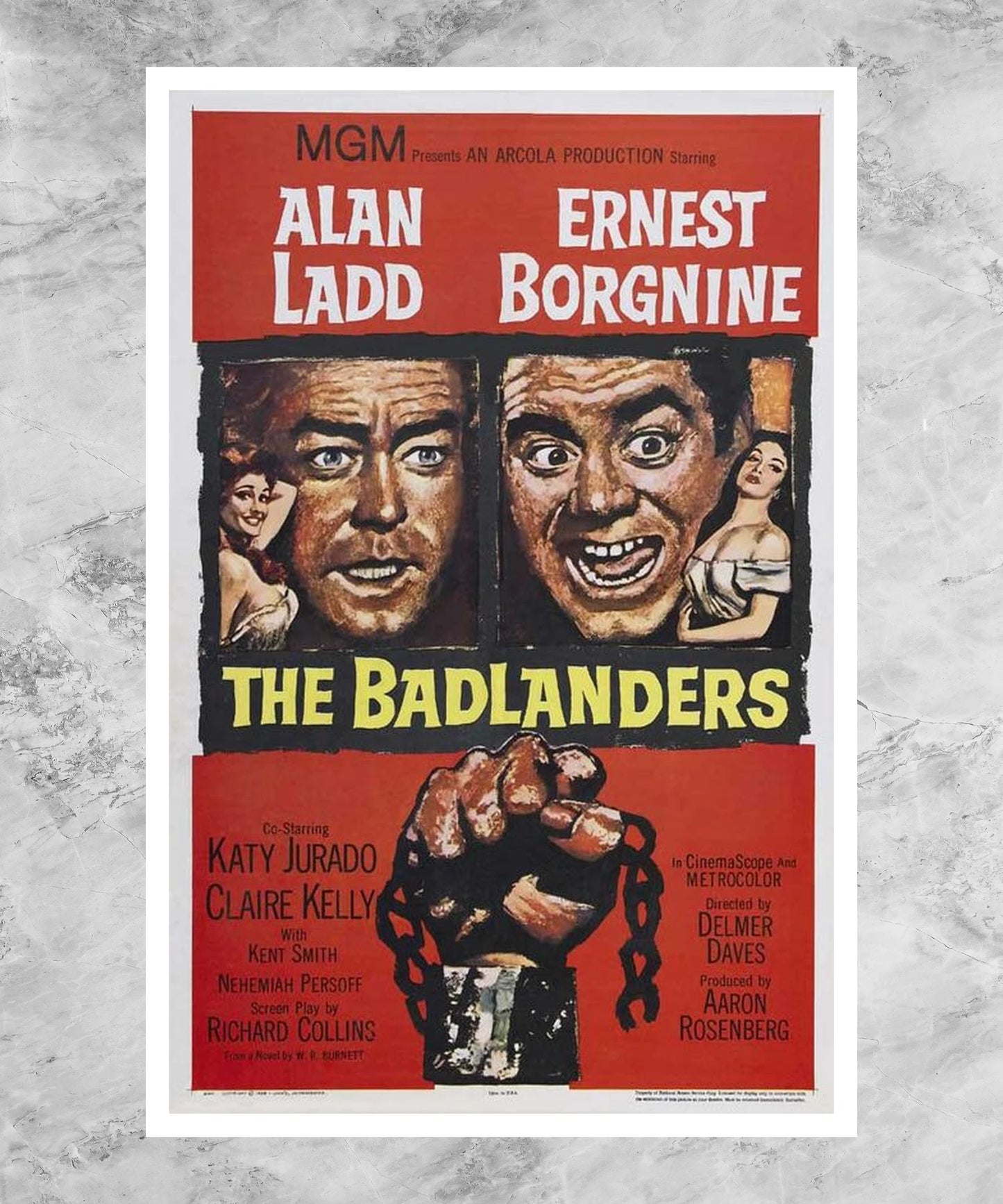 The Badlanders Poster