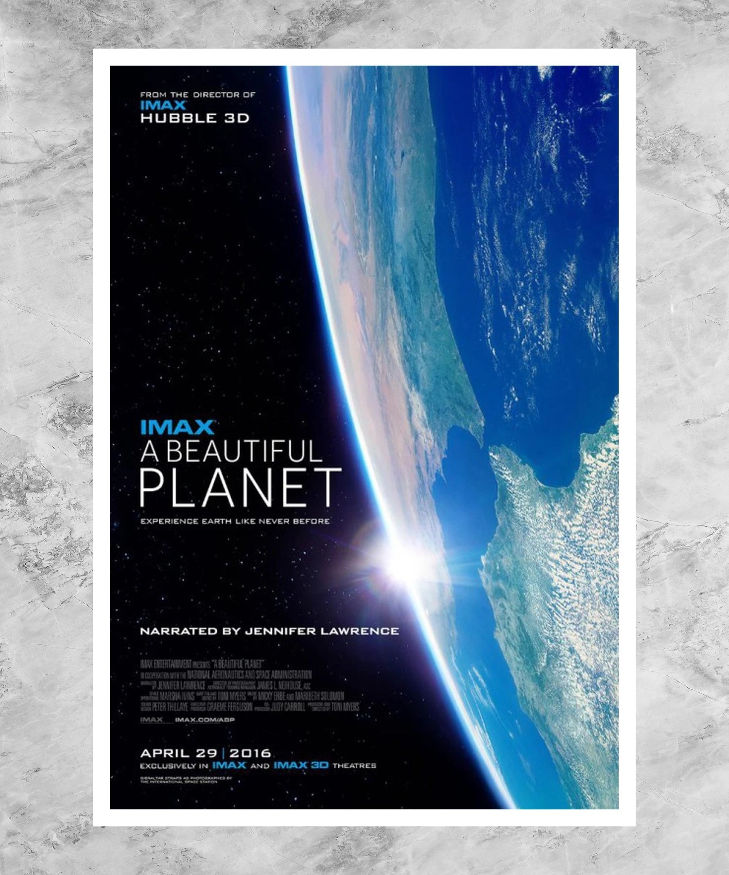 A Beautiful Planet Poster