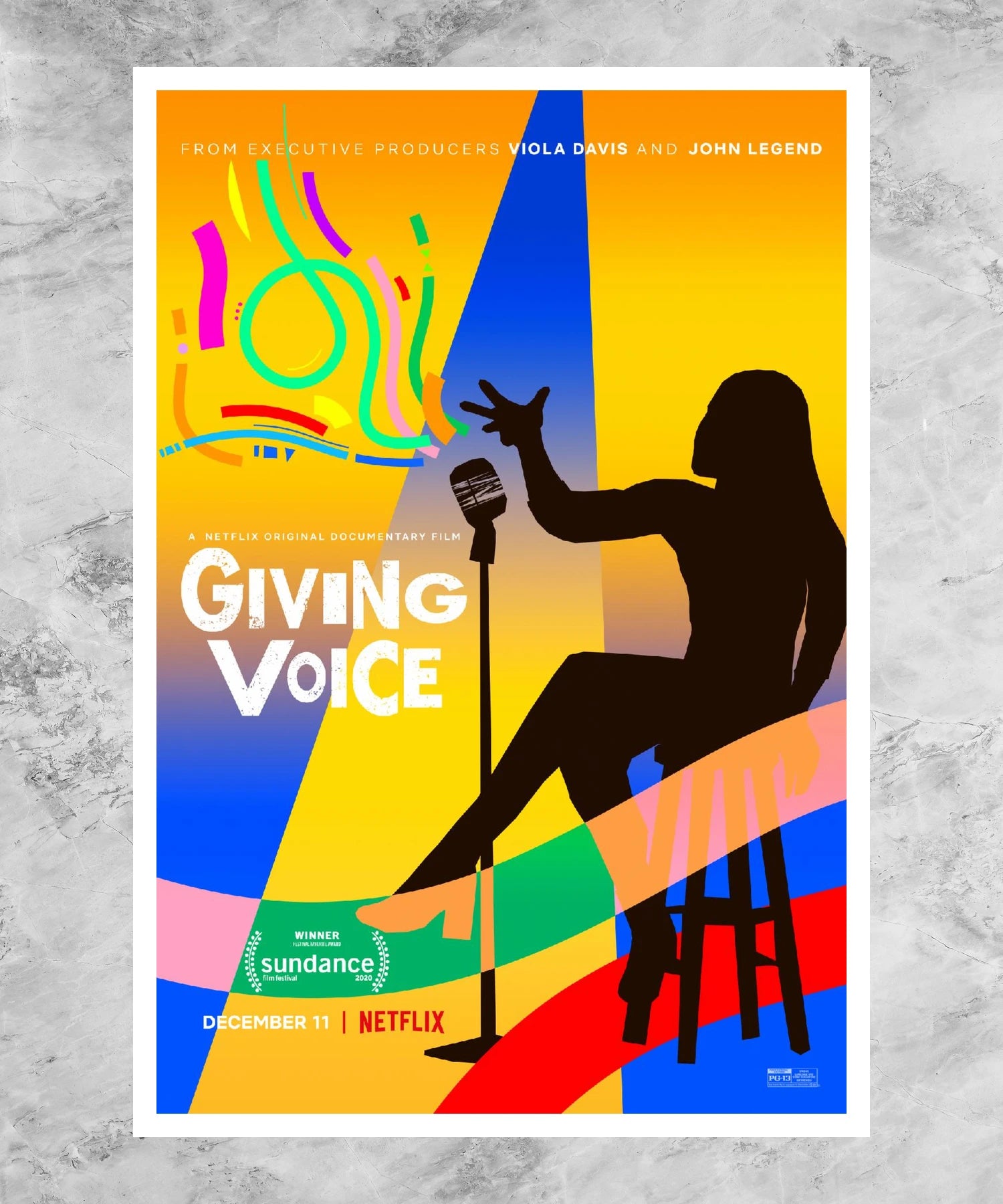 Giving Voice Poster