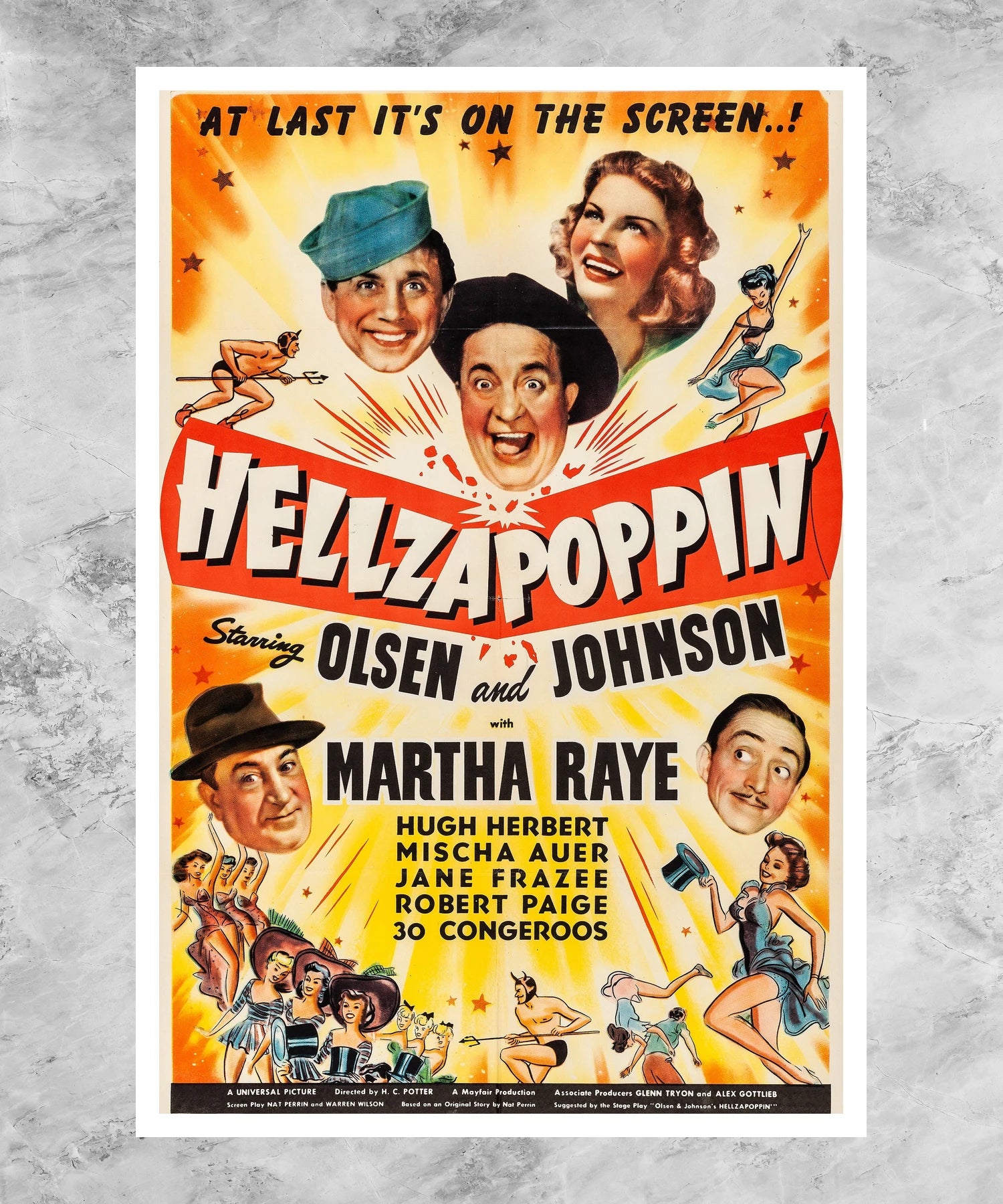 Hellzapoppin' Poster