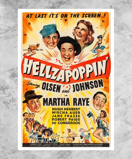 Hellzapoppin' Poster