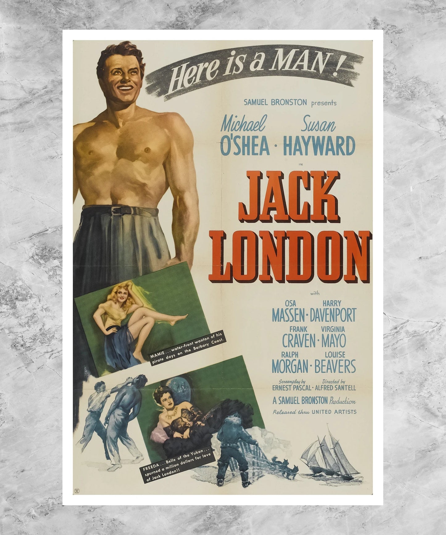 Jack London Poster