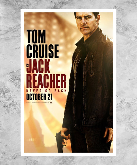 Jack Reacher: Never Go Back Poster
