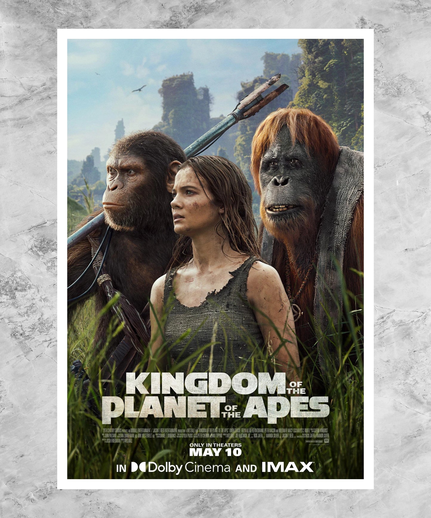 Kingdom of the Planet of the Apes Poster