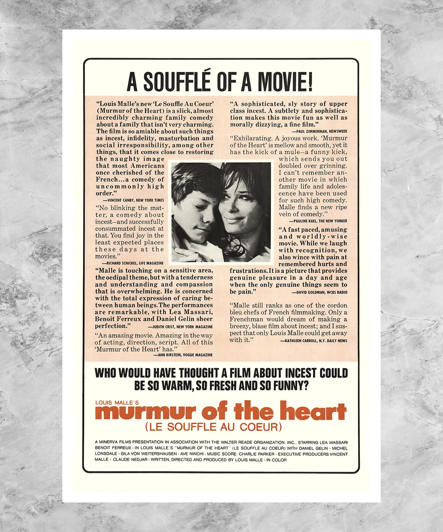 Le Souffle au coeur Poster