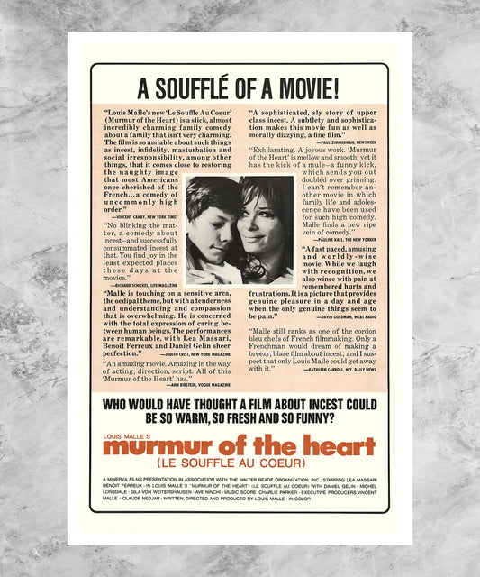 Le Souffle au coeur Poster