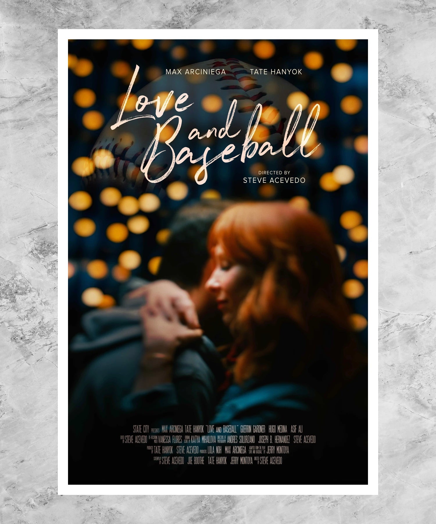 Love and Baseball Poster