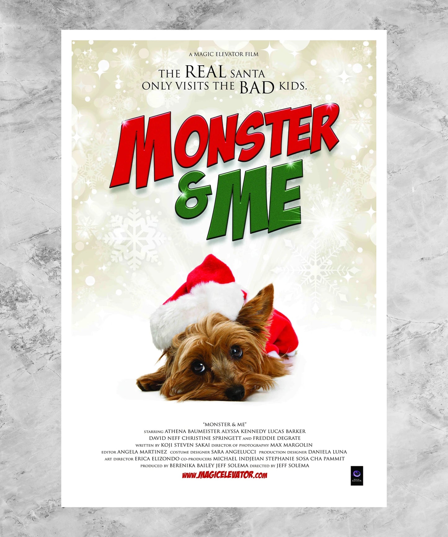 Monster & Me Poster