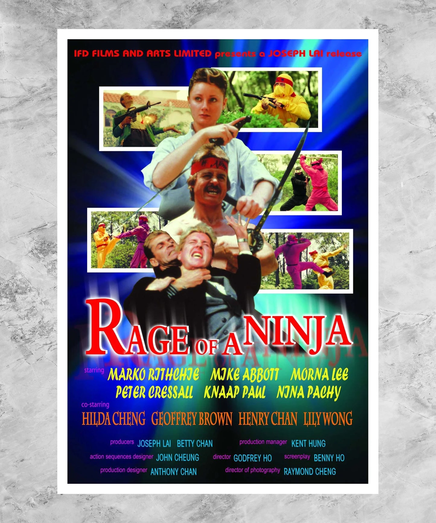 Rage of Ninja Poster
