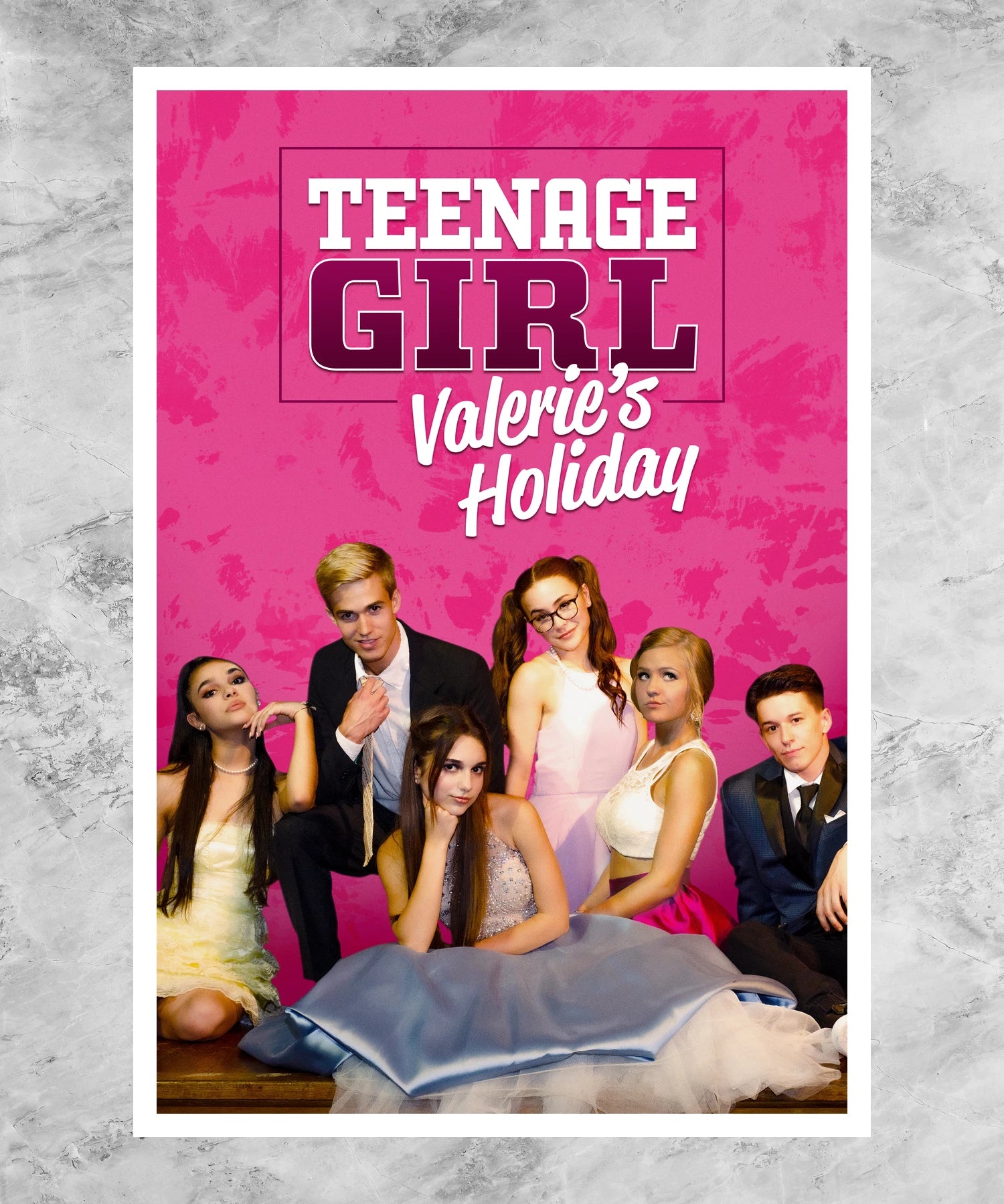 Teenage Girl: Valerie's Holiday Poster