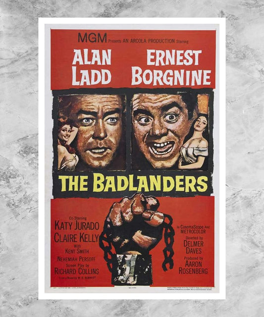 The Badlanders Poster