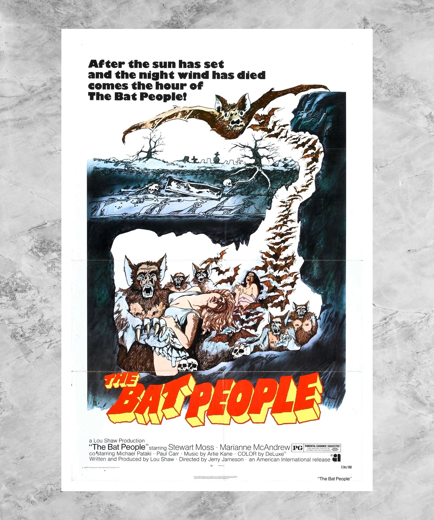 The Bat People Poster