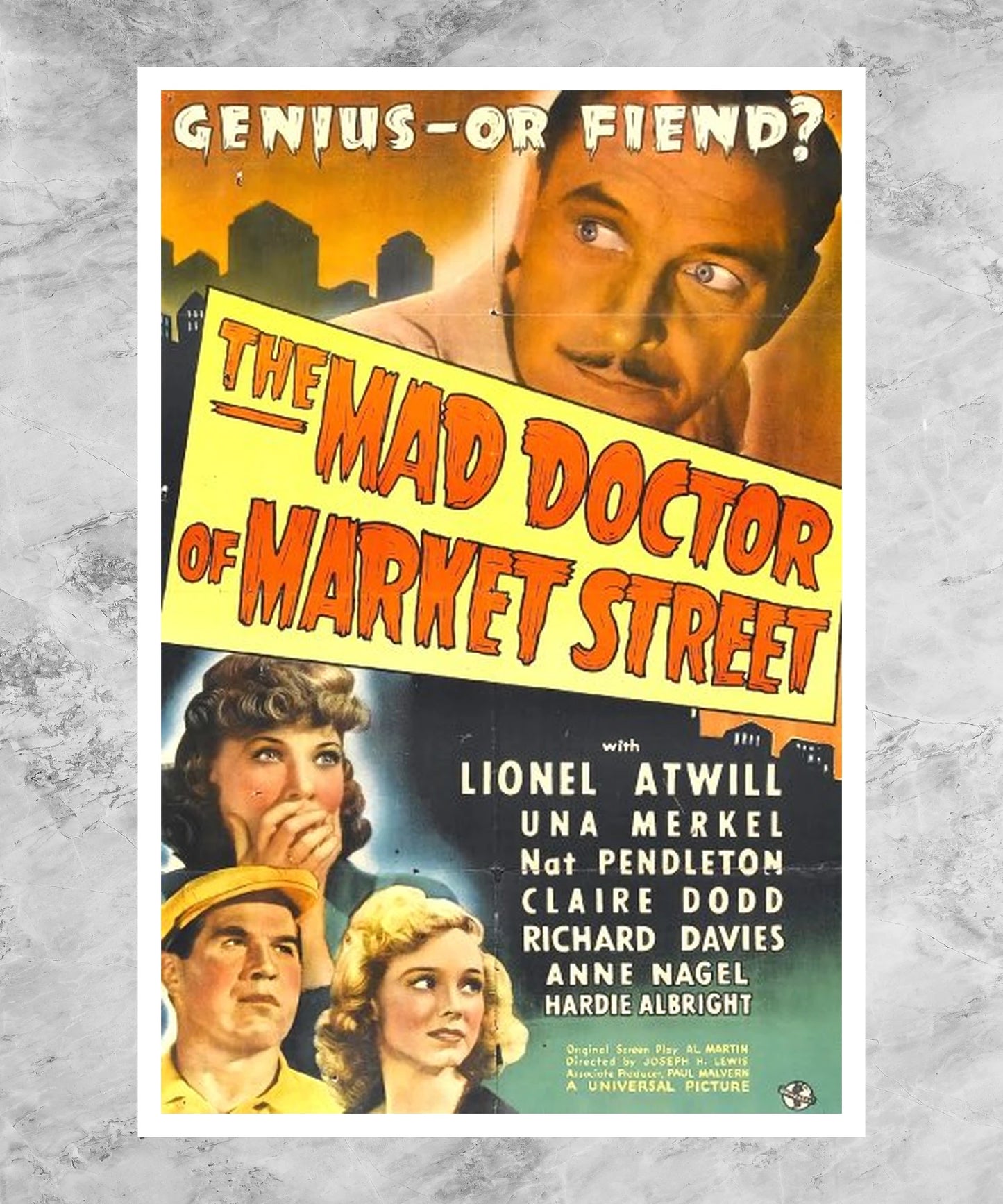 The Mad Doctor of Market Street Poster