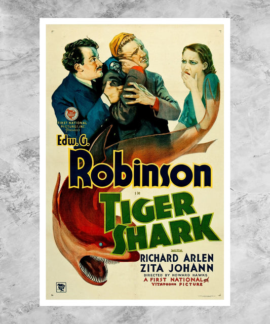 Tiger Shark Poster