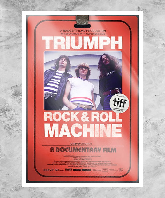 Triumph: Rock & Roll Machine Poster