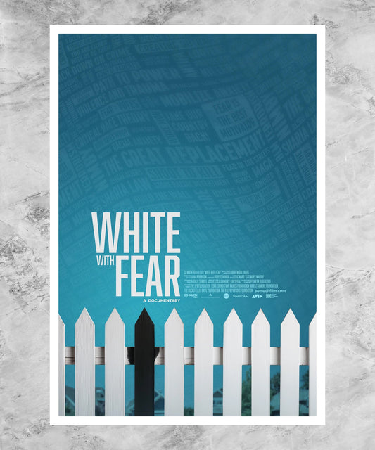 White with Fear Poster